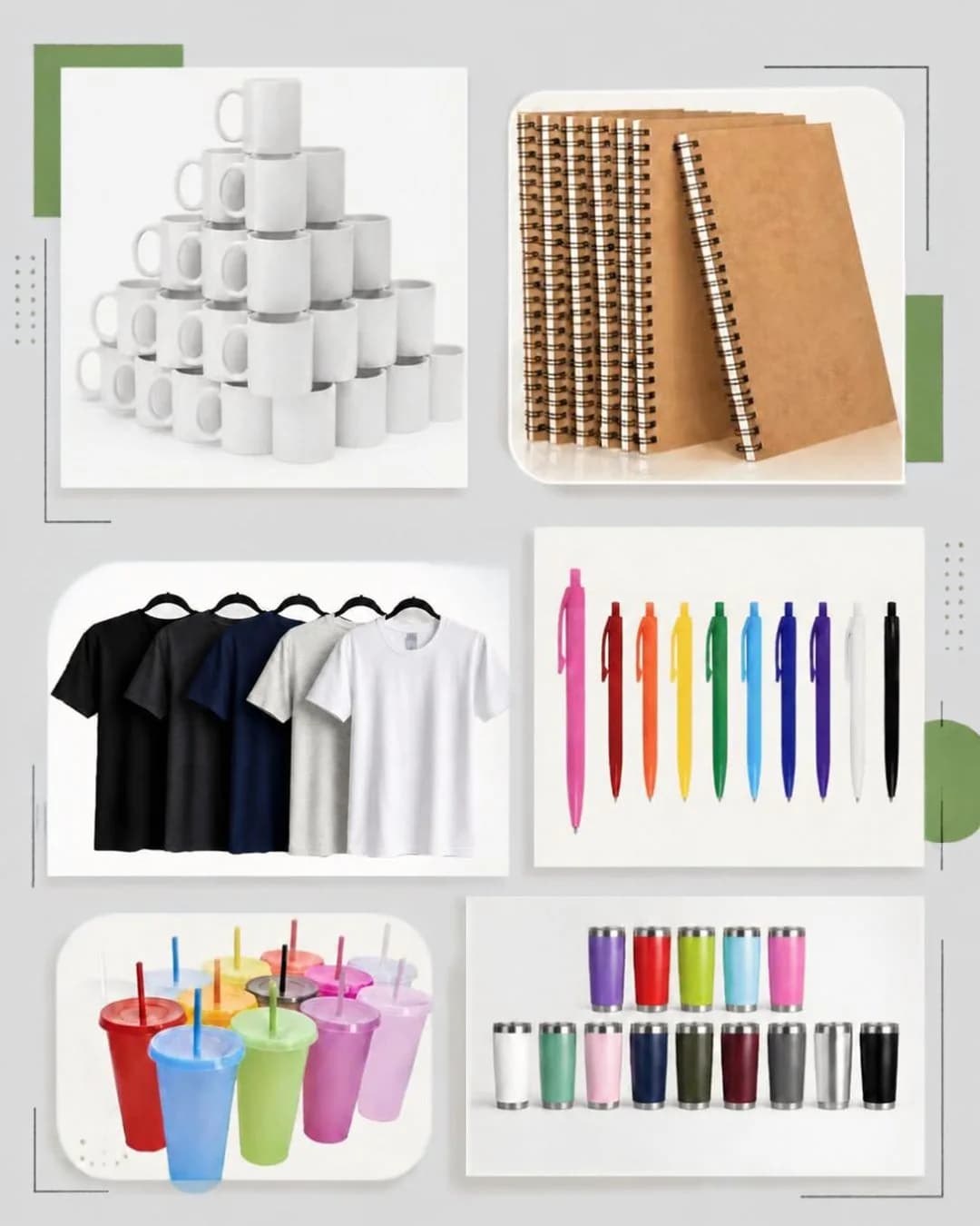 Tazas blancas para sublimar en el taller de FullColor Depot