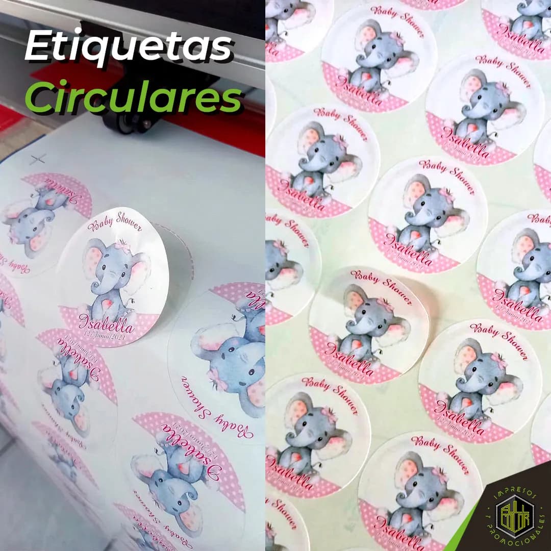 Etiquetas Circulares