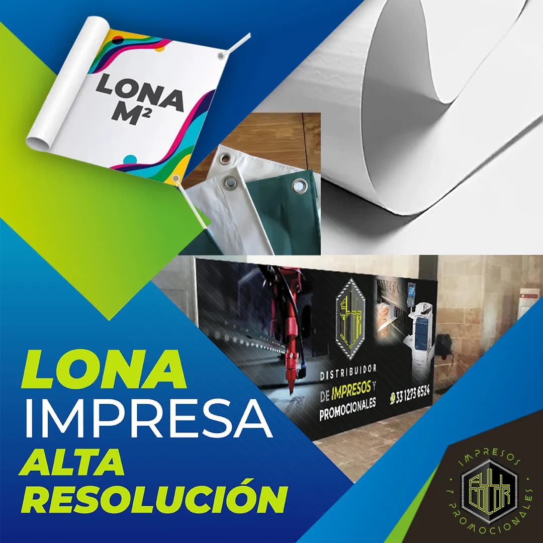 Lona Impresa Alta Resolución